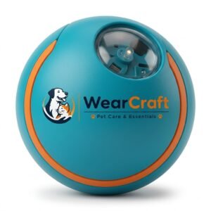 Wear Craft Smart Interactive Moving Pet Ball with LED Light & Motion Sensor